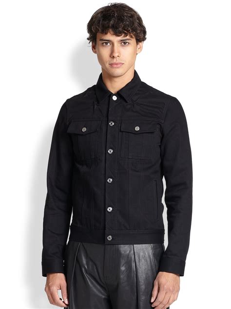 givenchy collar jacket|Givenchy denim jacket men.